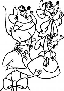 Mice Happy Coloring Pages