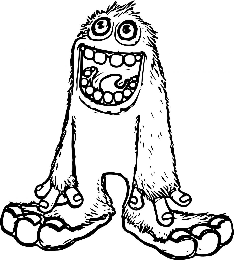 Monsters Coloring Page 16 - Wecoloringpage.com