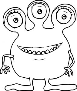 Monsters Coloring Page 20