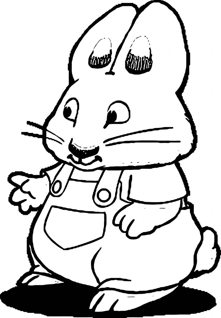 Morris Max And Ruby Coloring Page - Wecoloringpage.com