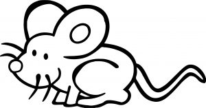 Mouse Coloring Page 33