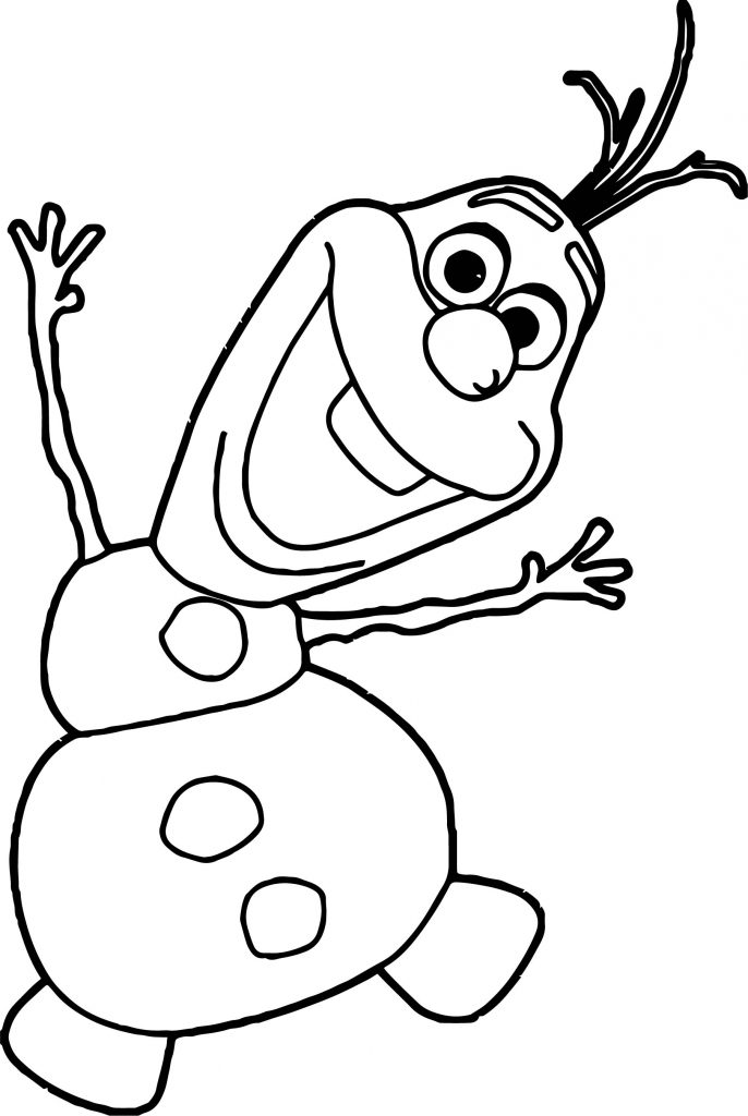 Olaf And Sven Image Olaf And Sven Coloring Page - Wecoloringpage.com