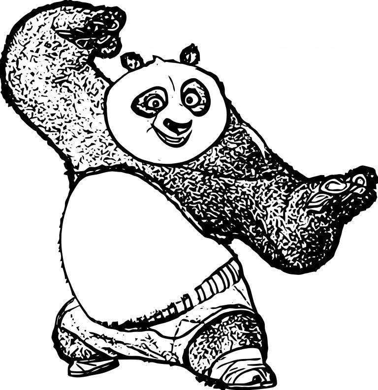 Po Shifu Loa Coloring Page | Wecoloringpage.com