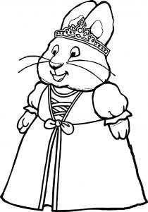 Princess Louise Max And Ruby Max And Ruby Coloring Page