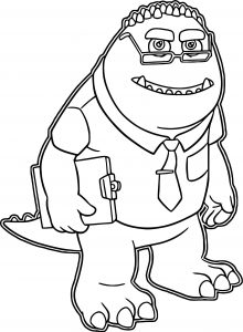 Prof Knight Coloring Page