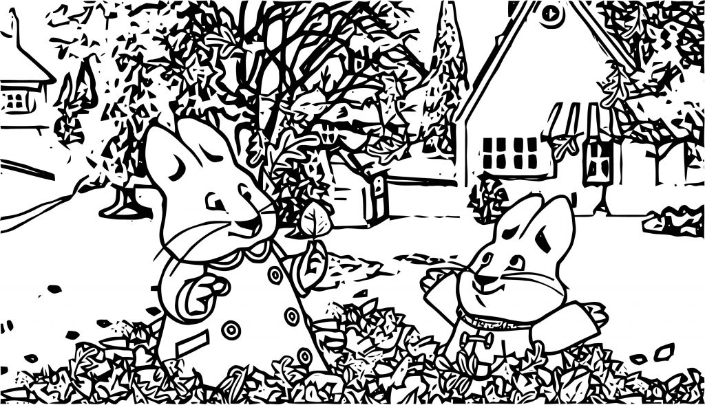 Rai Yoyo Max Ruby Bg Max And Ruby Coloring Page - Wecoloringpage.com