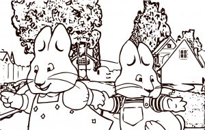 Ruby Go Max And Ruby Coloring Page