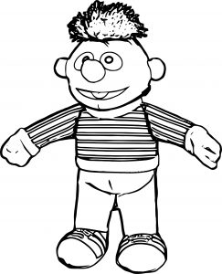 Sesame Street Toy Coloring Page