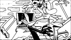 Taz The Looney Tunes Show 2 The Looney Tunes Show Coloring Page