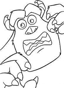 Disney Monsters Coloring Pages 13