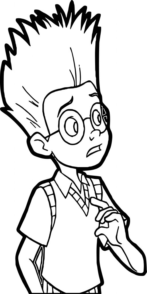 Lewis Boy Meet The Robinsons Coloring Pages - Wecoloringpage.com