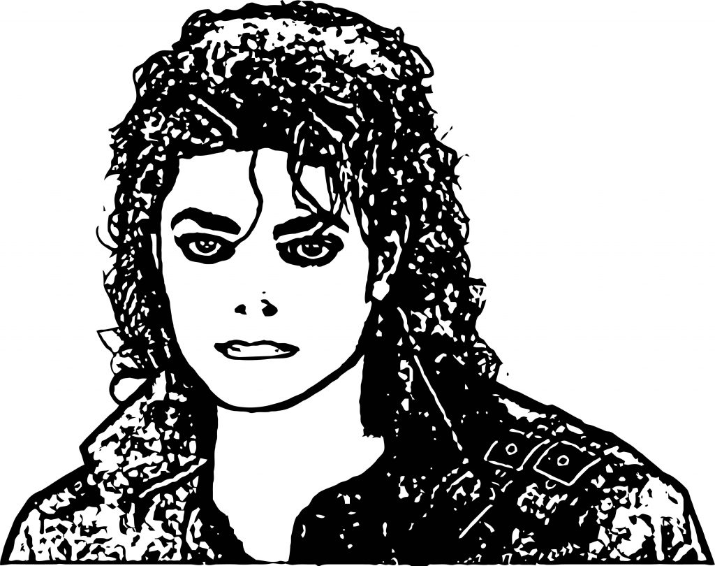 Michael Jackson Coloring Page 67 - Wecoloringpage.com