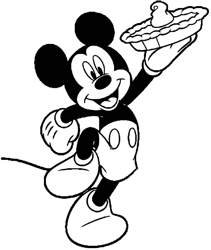 Mickey Mouse Cartoon Coloring Page Wecoloringpage 004 - Wecoloringpage.com