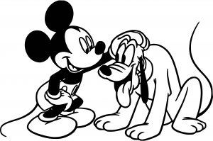 Mickey Mouse Cartoon Coloring Page Wecoloringpage 010