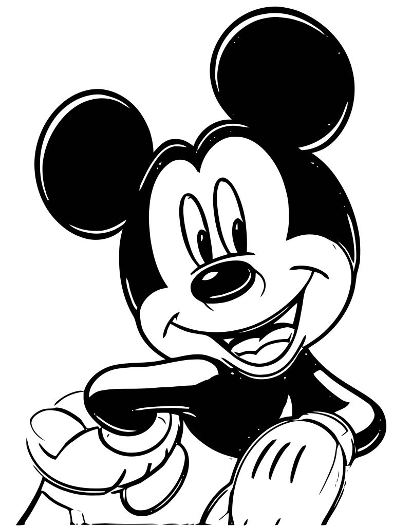 Mickey Mouse Cartoon Coloring Page Wecoloringpage 032   Wecoloringpagecom