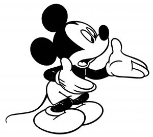 Mickey Mouse Cartoon Coloring Page Wecoloringpage 037
