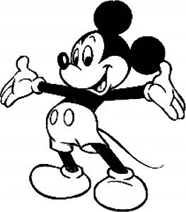 Mickey Mouse Cartoon Coloring Page Wecoloringpage 053