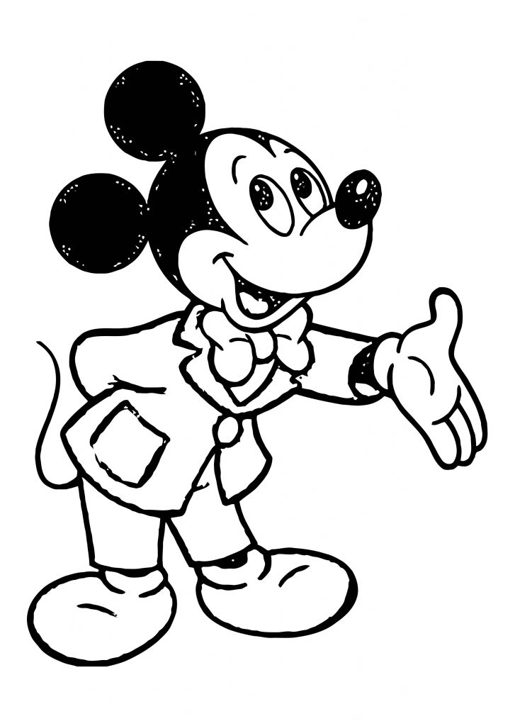 Mickey Mouse Cartoon Coloring Page Wecoloringpage 071 - Wecoloringpage.com