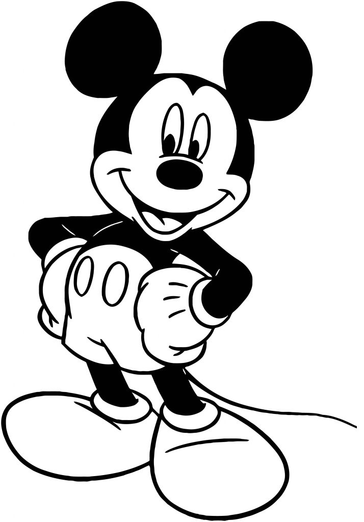 Mickey Mouse Cartoon Coloring Page Wecoloringpage 081 - Wecoloringpage.com