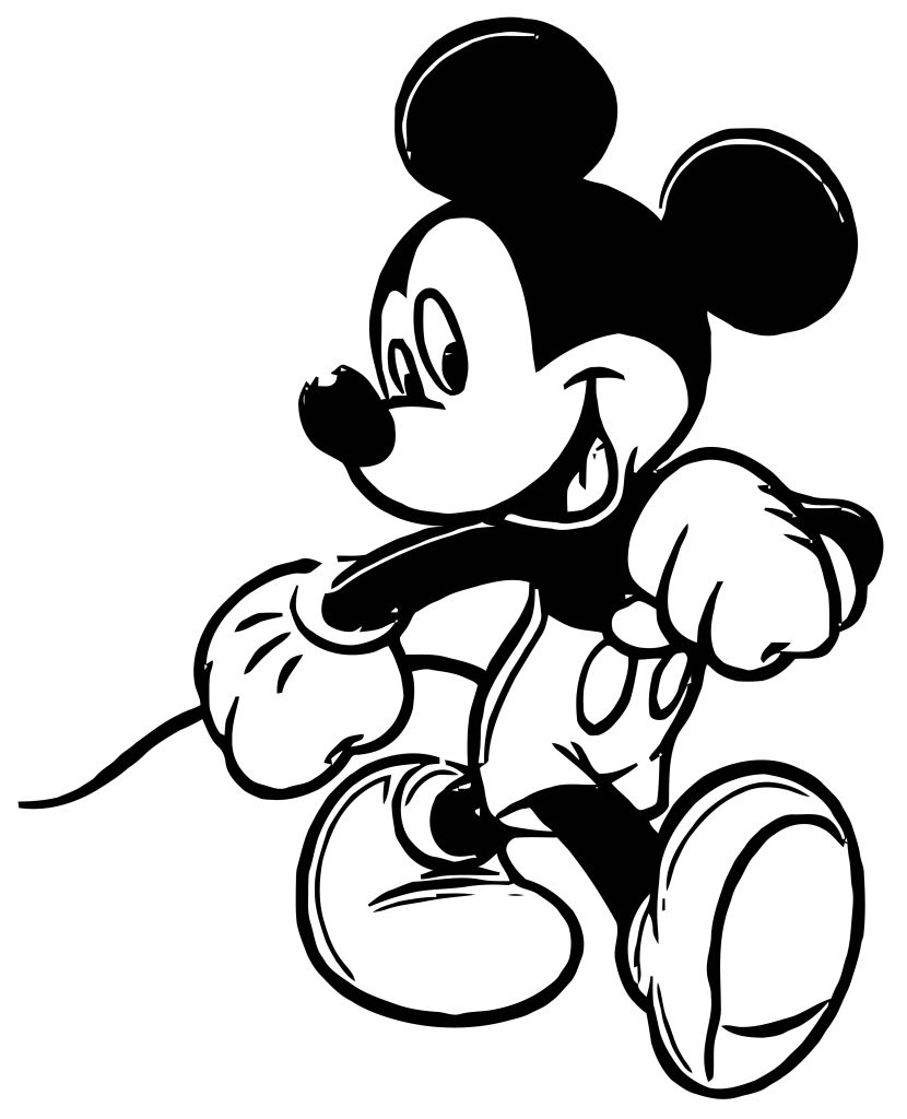 Mickey Mouse Cartoon Coloring Page Wecoloringpage 082 - Wecoloringpage.com