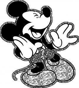 Mickey Mouse Cartoon Coloring Page Wecoloringpage 091