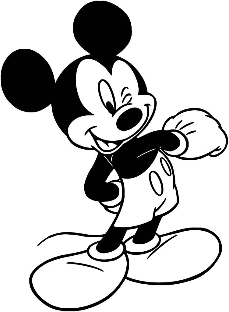 Mickey Mouse Cartoon Coloring Page Wecoloringpage 110 - Wecoloringpage.com