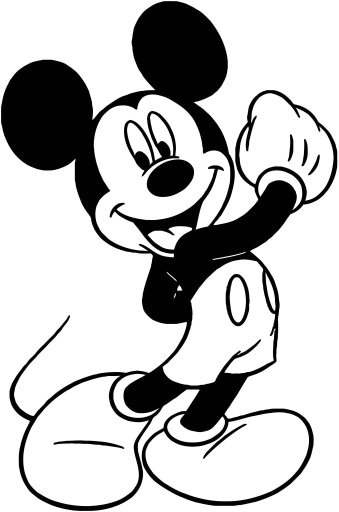 Mickey Mouse Cartoon Coloring Page Wecoloringpage 111 - Wecoloringpage.com