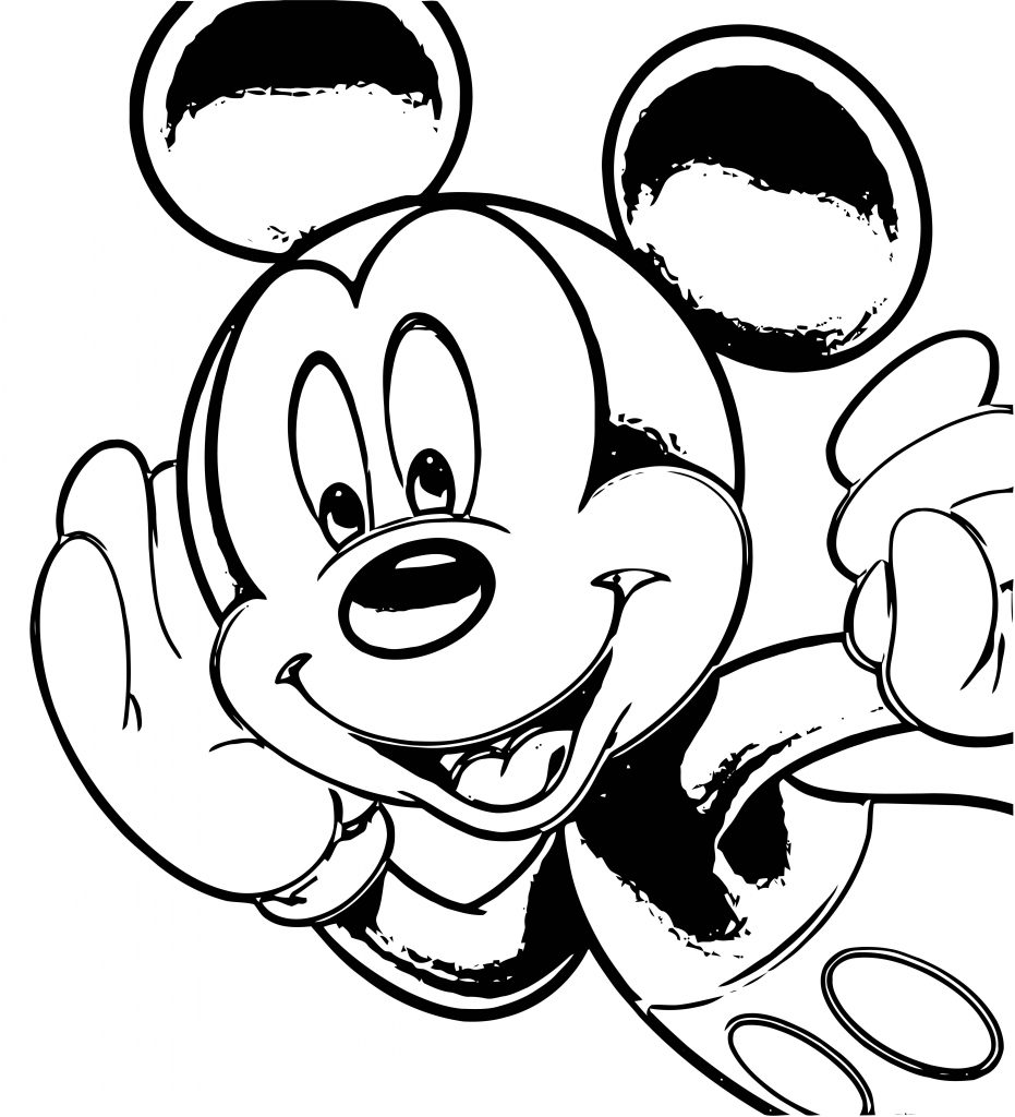 Mickey Mouse Cartoon Coloring Page Wecoloringpage 122 - Wecoloringpage.com