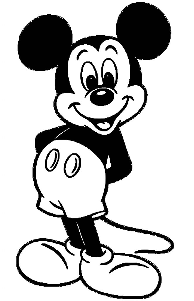 Mickey Mouse Cartoon Coloring Page Wecoloringpage 130 - Wecoloringpage.com