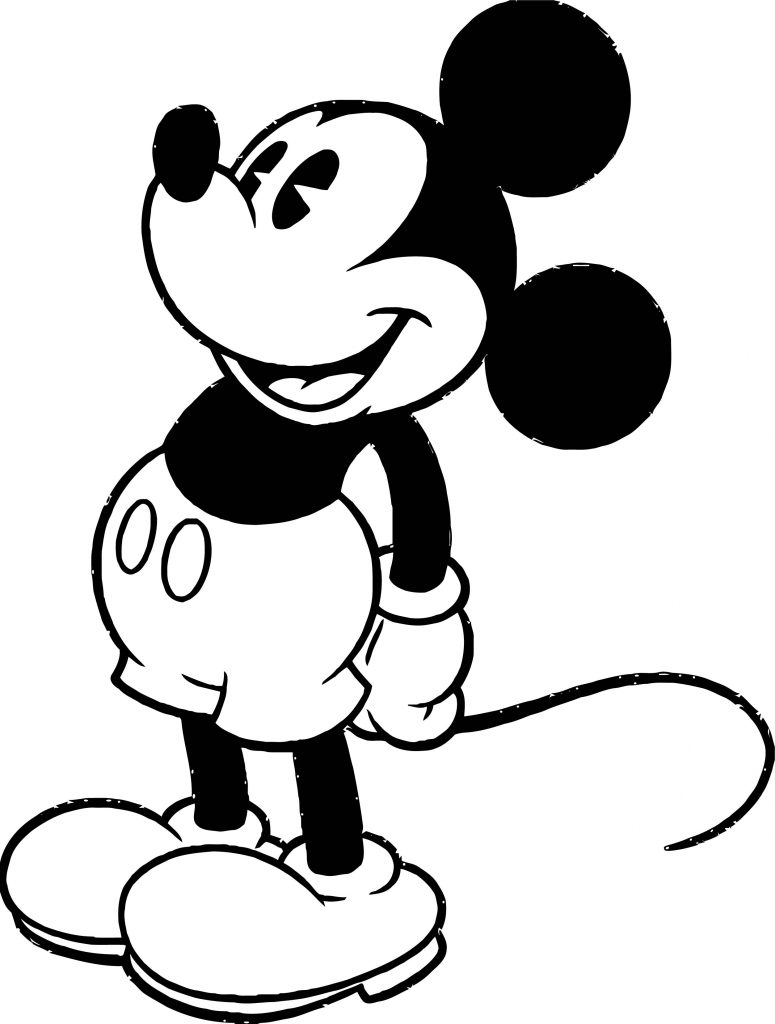 Mickey Mouse Cartoon Coloring Page Wecoloringpage 134 - Wecoloringpage.com