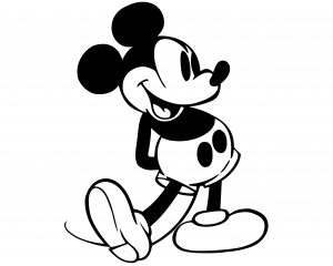 Mickey Mouse Cartoon Coloring Page Wecoloringpage 139