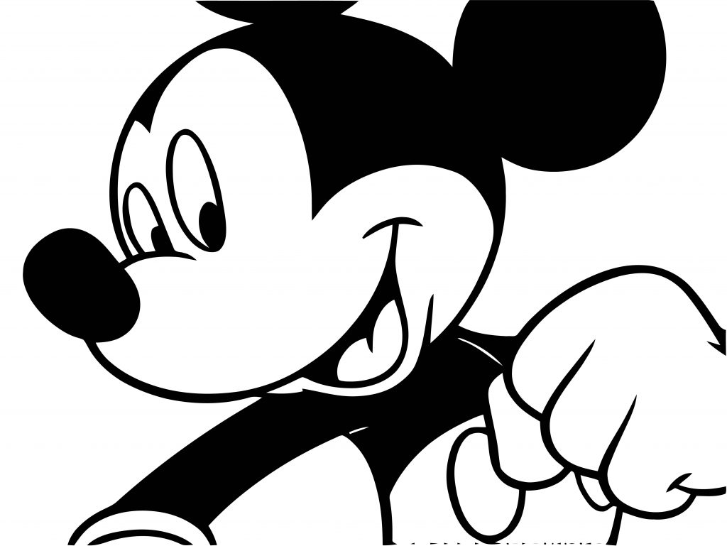 Mickey Mouse Pencil Coloring Page | Wecoloringpage.com