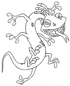 Monster 31 Coloring Pages