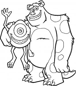 Monster S 5 Coloring Pages