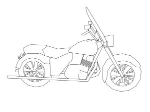 Motorcycle Coloring Pages 06