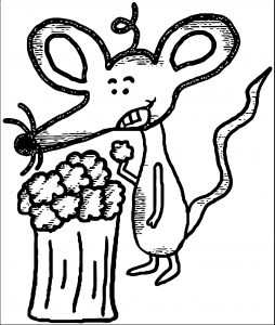 Mouse Coloring Page 75