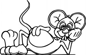 Mouse Jpeg Coloring Page 12
