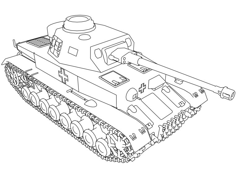 Renault Gbc 180 Military Truck Coloring Page | Wecoloringpage.com