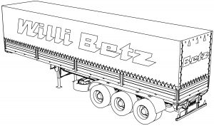 Trailer Willibetz Coloring Page