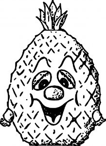 Pineapple Coloring Page WeColoringPage 32