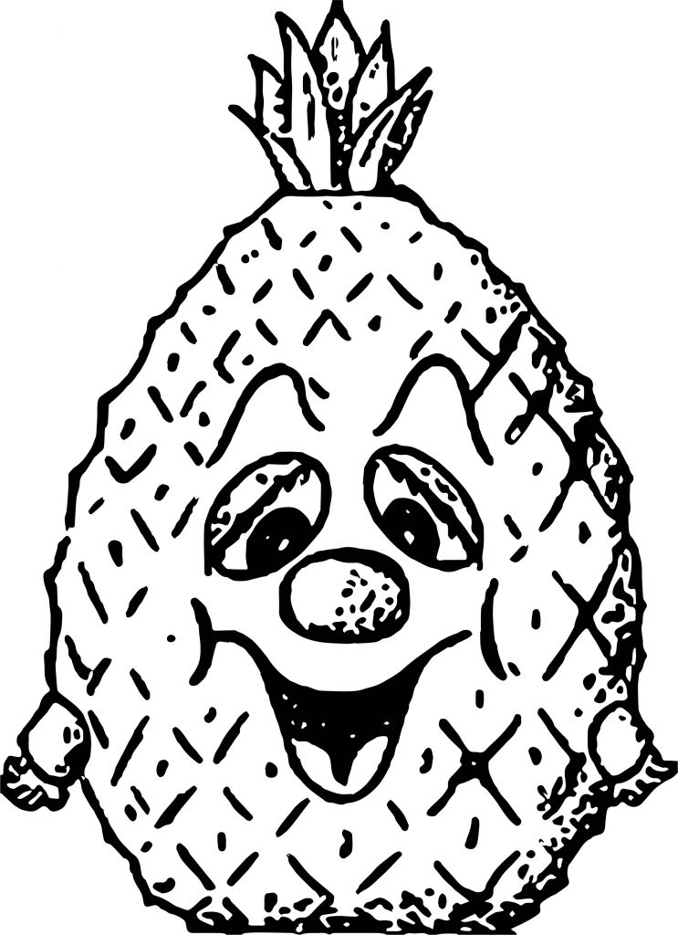 Pineapple Coloring Page WeColoringPage 32 - Wecoloringpage.com