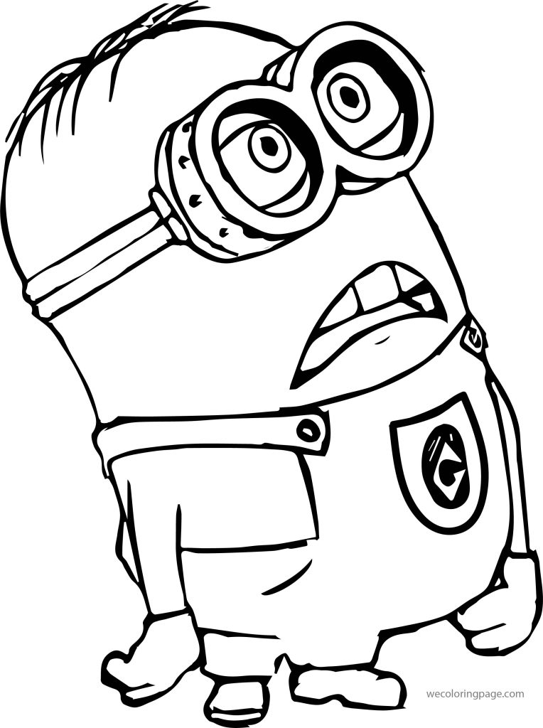 Dm Minion Coloring Page - Wecoloringpage.com