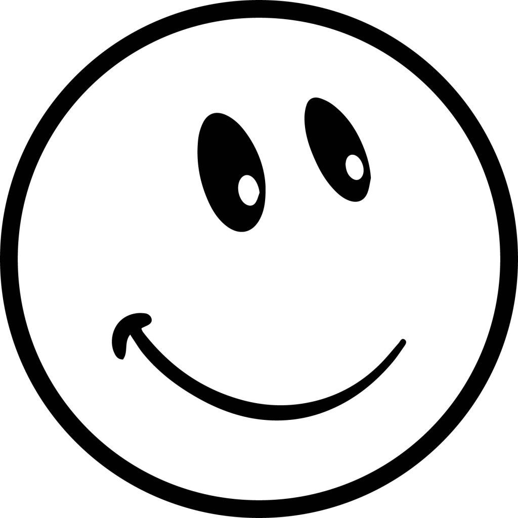 Emoticon Laugh Coloring Page | Wecoloringpage.com