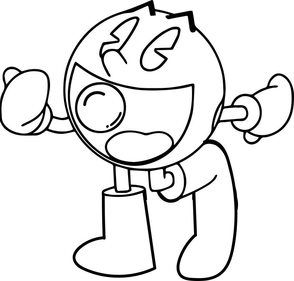 Pacman Pac Man Coloring Page WeColoringPage 152 | Wecoloringpage.com