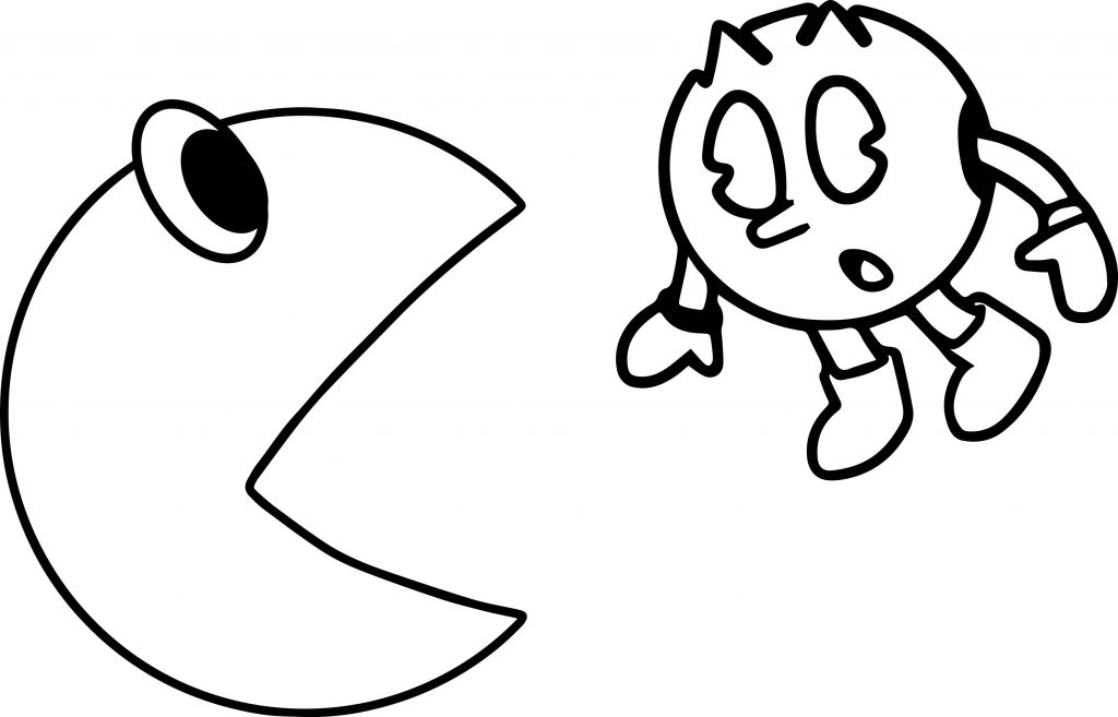 Pacman Coloring Page WeColoringPage 133 - Wecoloringpage.com