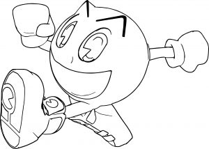 Pacman Pac Man Coloring Page WeColoringPage 145
