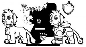 Paw Patrol Pepper Callykitten Dnwvv Coloring Page