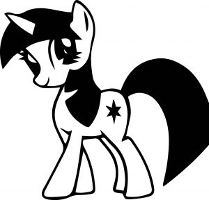 Pony Cartoon My Little Pony We Coloring Page 14
