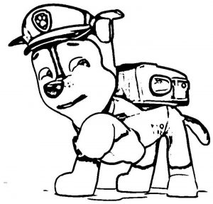The New Pup Screenshot Paw Patrol Coloring Page