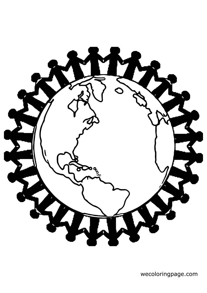 its a big big world coloring page transparent png